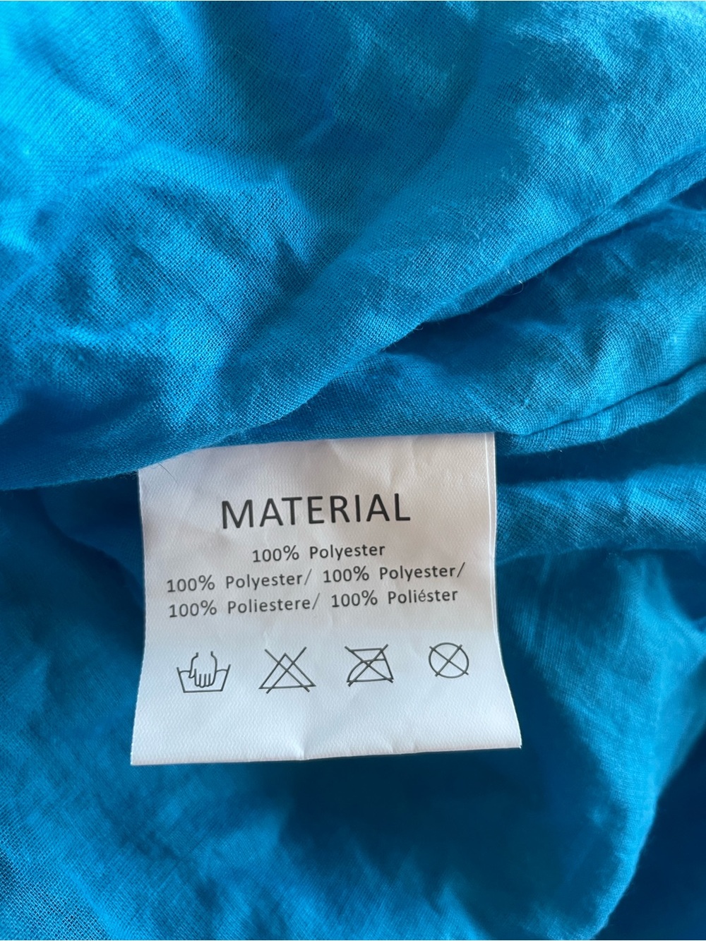 Girls Elsa Inspired Blue Sequin Dress with Cape – Size 130 (5–6Y) - Picture 12 of 12